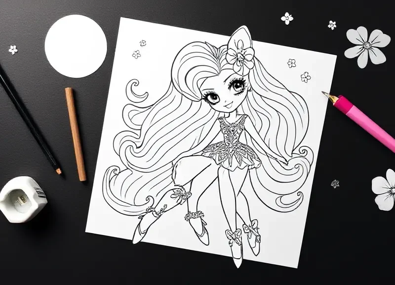 Le coloriage de Lolirock Izira : une passion qui traverse les générations