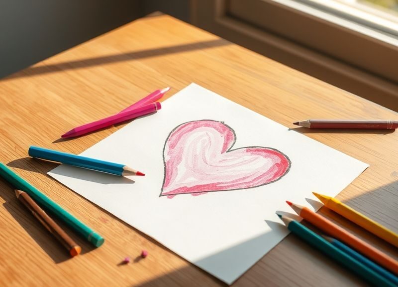 coloriage de coeurs