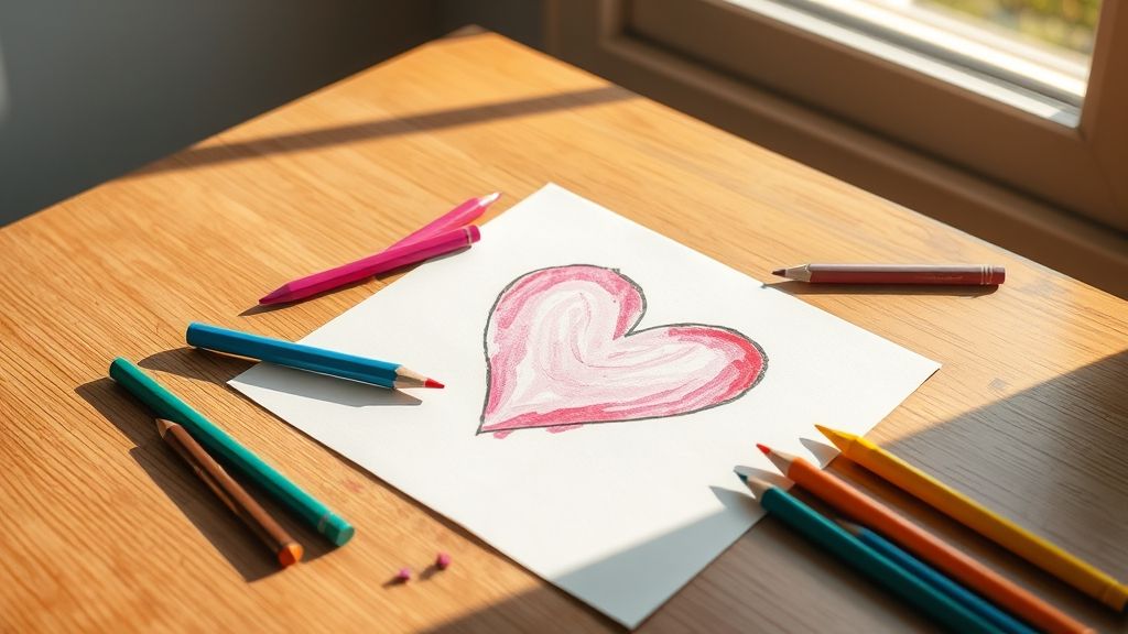 coloriage de coeurs