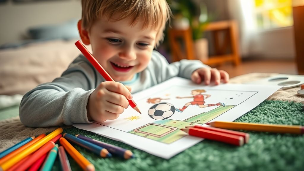 coloriage foot à imprimer