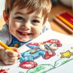 Où trouver les coloriages à imprimer de super Mario en PDF les plus populaires ?