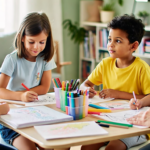 Comment organiser une activité de coloriage à imprimer PDF gratuit à la maison