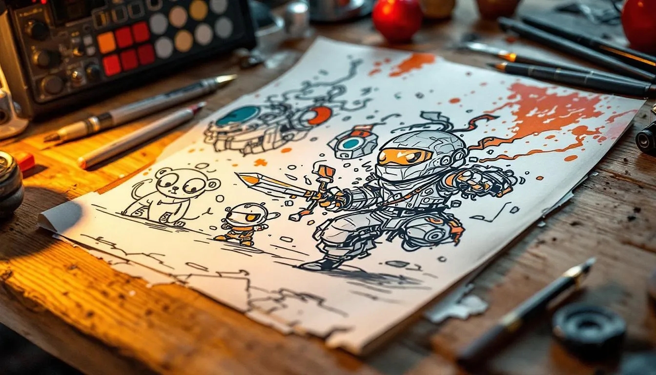 coloriage à imprimer Ninjago