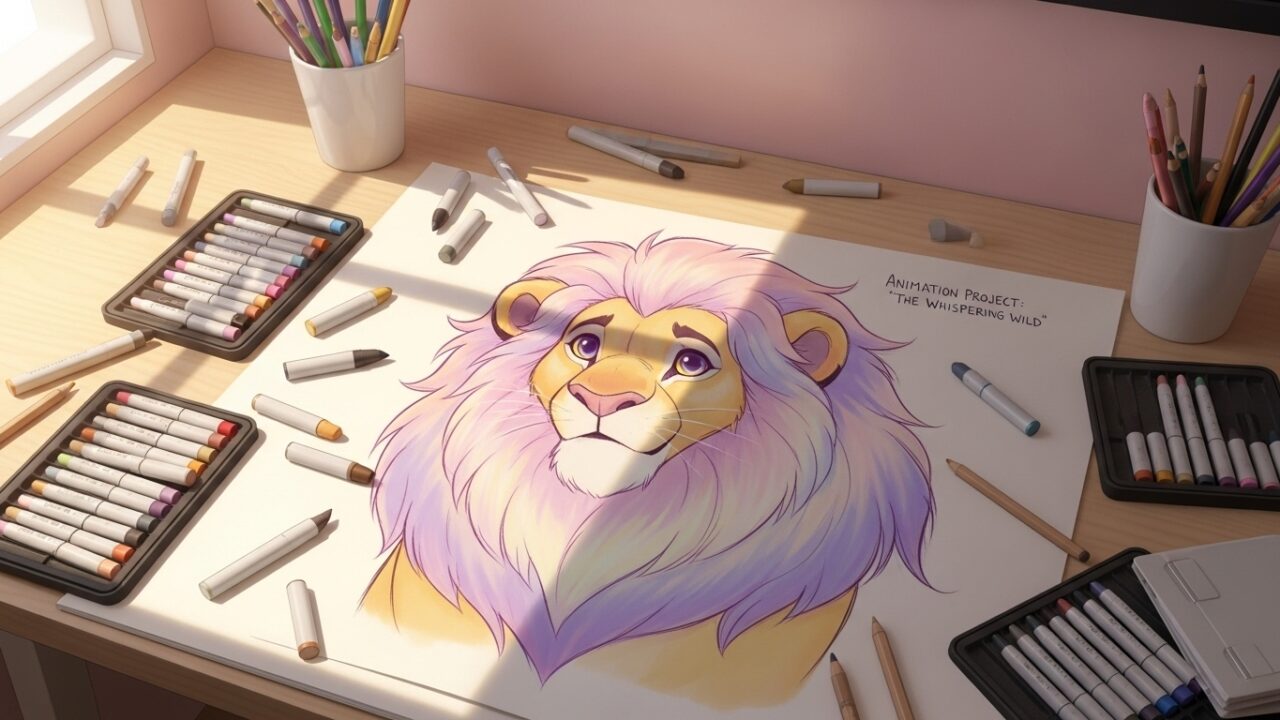 coloriage du Roi lion
