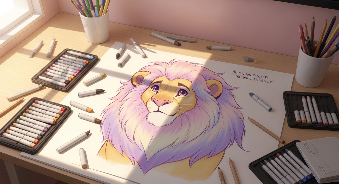 coloriage du Roi lion