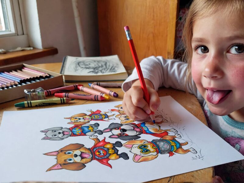 dessin Pat Patrouille