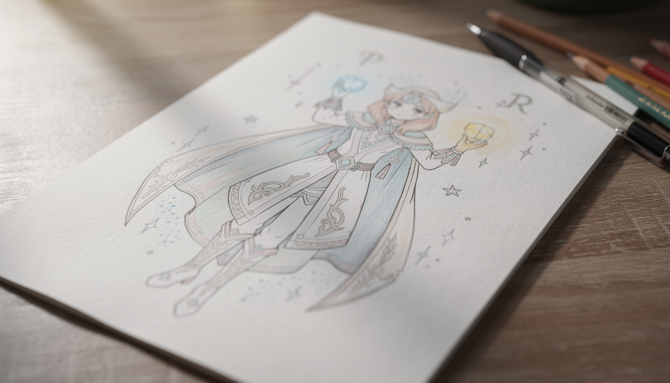 dessiner un personnage