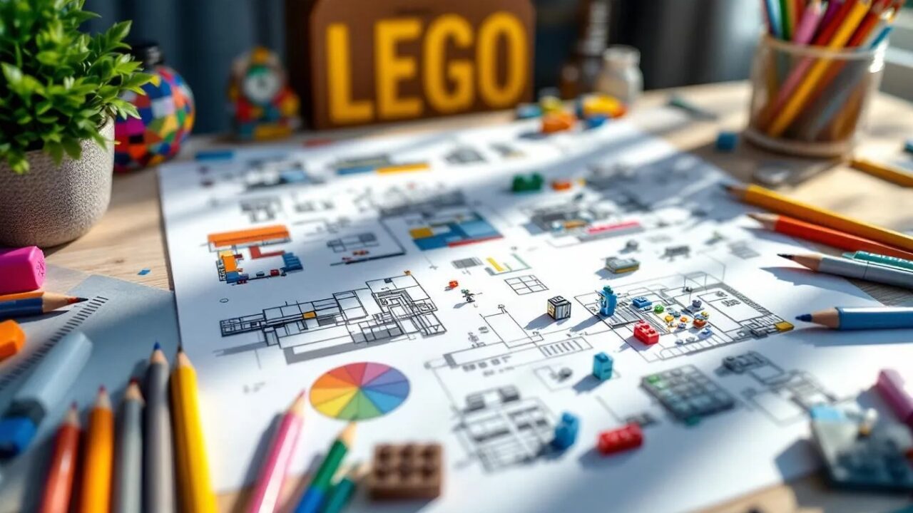 lego à colorier