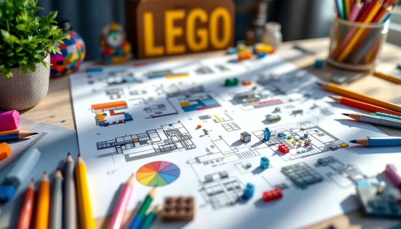 lego à colorier