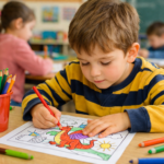 Le coloriage à l&rsquo;école : un moyen de relaxation pour les élèves
