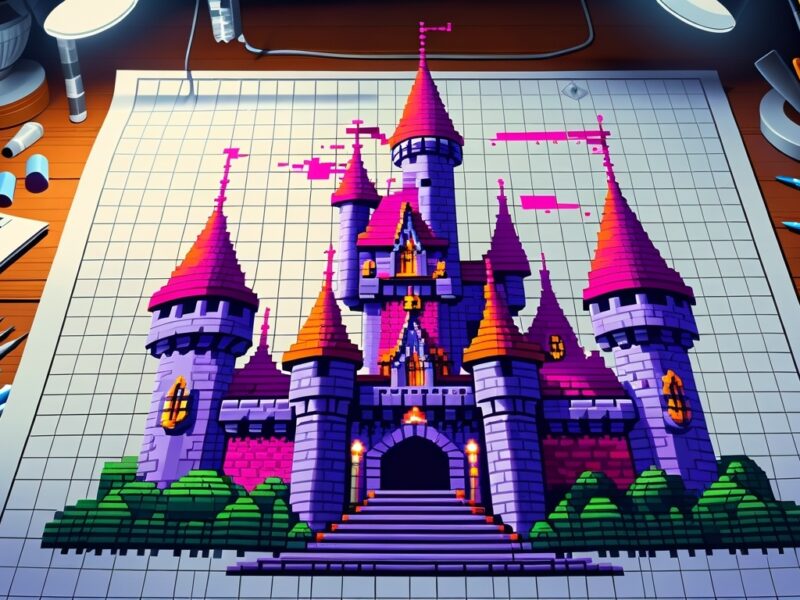 pixel art Harry Potter