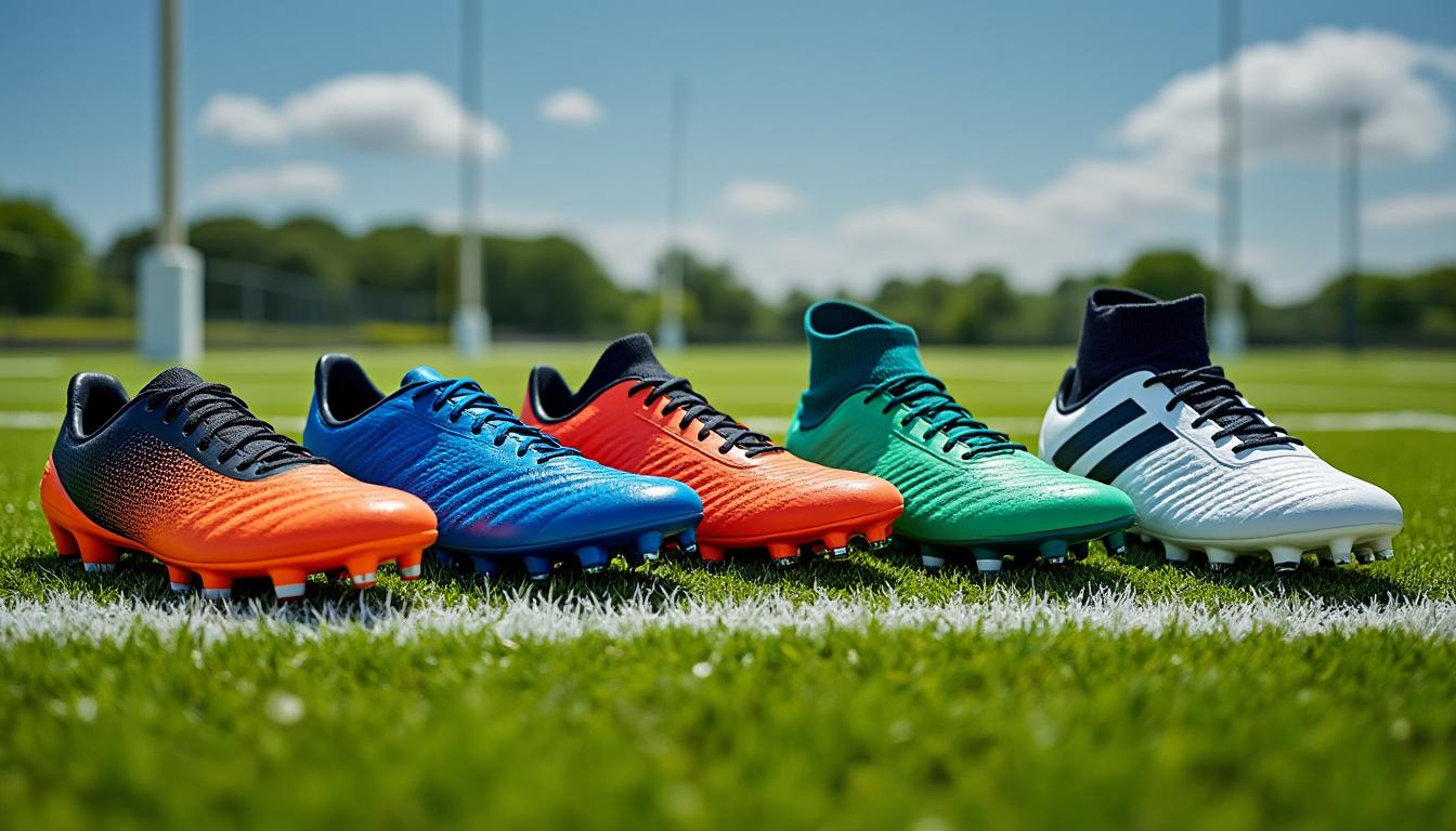 découvrez tout ce qu'il faut savoir sur les crampons pour chaussures de rugby : guide complet pour choisir le bon type, améliorer votre performance sur le terrain et éviter les blessures. ne laissez rien au hasard avant votre prochain match !