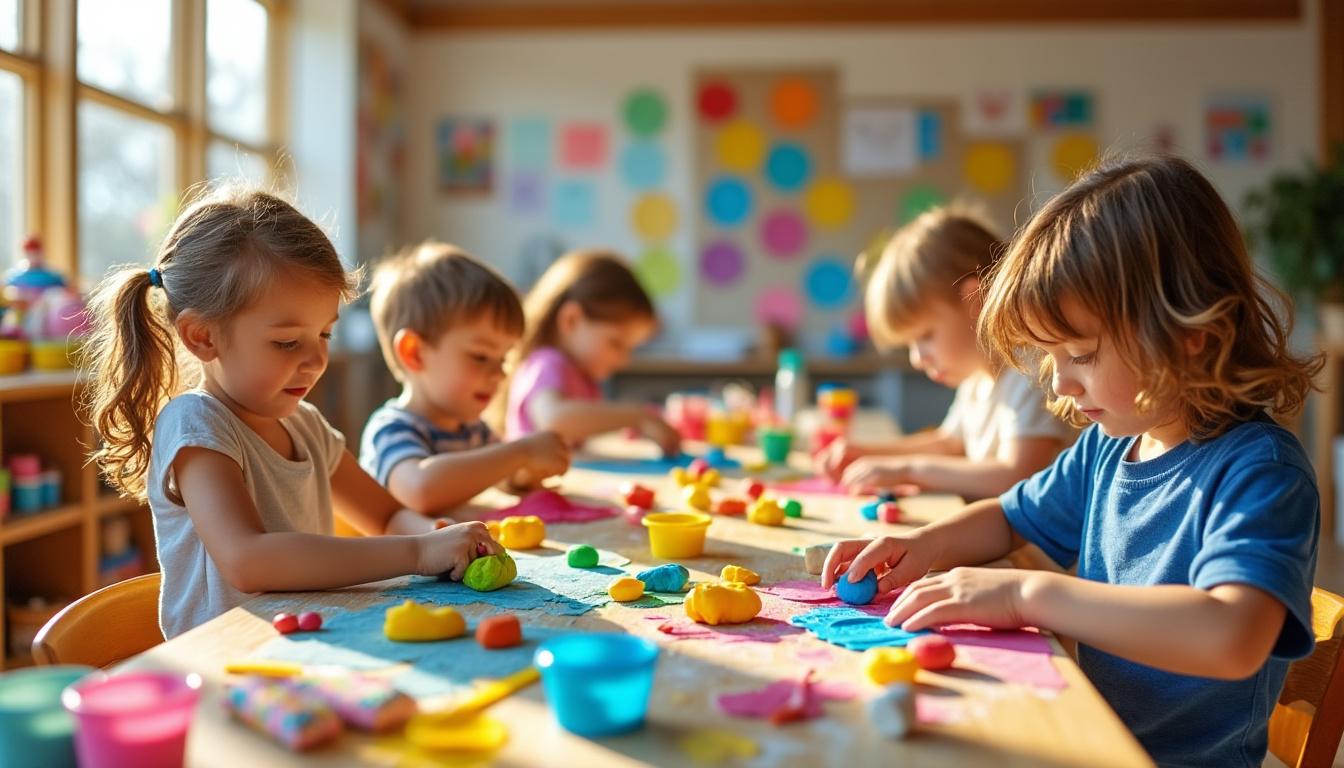 découvrez comment éveiller la créativité de vos enfants avec notre recette facile de pâte à modeler sans cuisson. un moment ludique et amusant à partager en famille, parfait pour stimuler l'imagination tout en s'amusant ensemble !