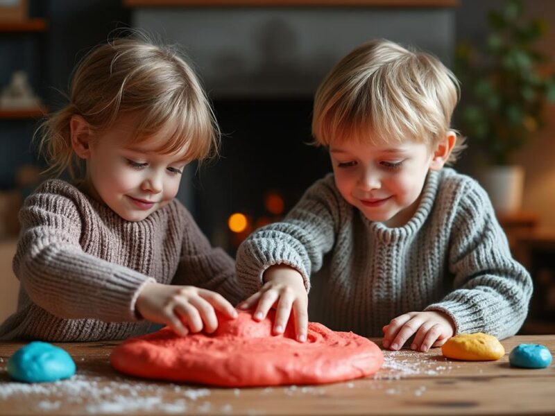 découvrez la recette facile et ludique de pâte à modeler sans cuisson ! partagez des moments de créativité en famille ou entre amis en modelant des formes uniques et colorées. parfait pour stimuler l'imagination des petits et grands, cette activité manuelle est idéale pour un après-midi amusant.