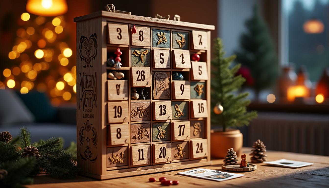 découvrez des idées originales et captivantes pour remplir un calendrier de l'avent dédié aux adolescents. boostez l'excitation de cette période festive avec des surprises variées, allant des petits plaisirs quotidiens aux activités ludiques, pour rendre chaque jour de décembre mémorable.
