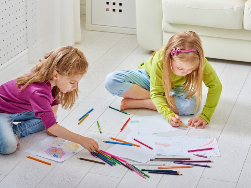 drawing children