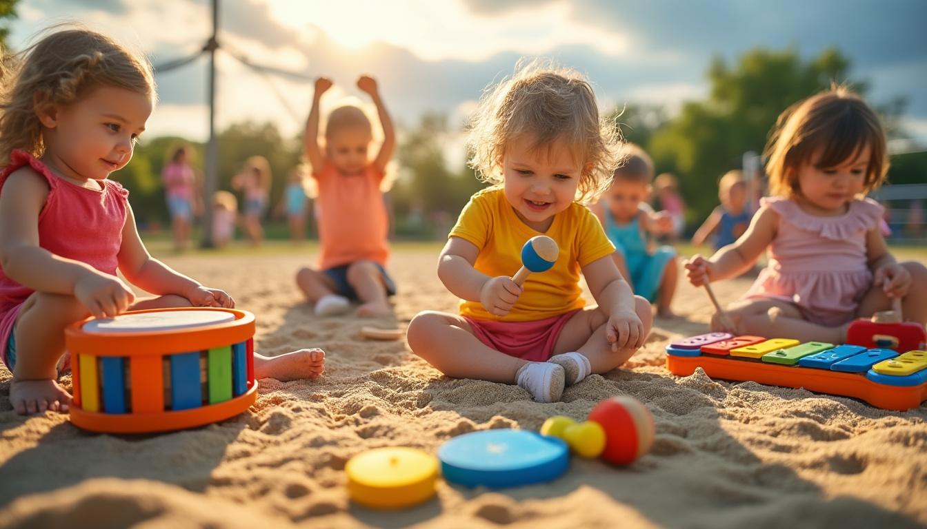 découvrez des activités musicales ludiques et originales pour enfants de 3 à 5 ans, idéales pour éveiller la créativité, développer l'écoute et s'amuser en famille ou en groupe.