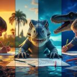 Comment le coloriage : Jurassic World Mosasaurus stimule l’imagination des enfants