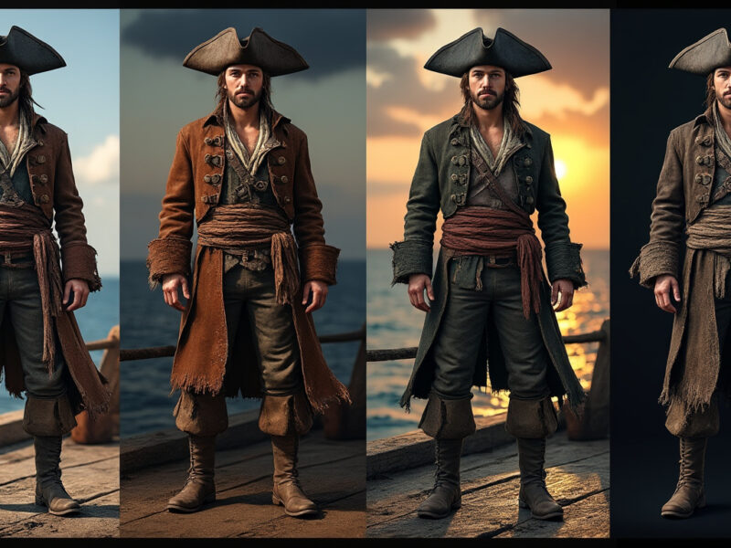Les secrets d’une tenue complète de pirate : Comment créer un look authentique