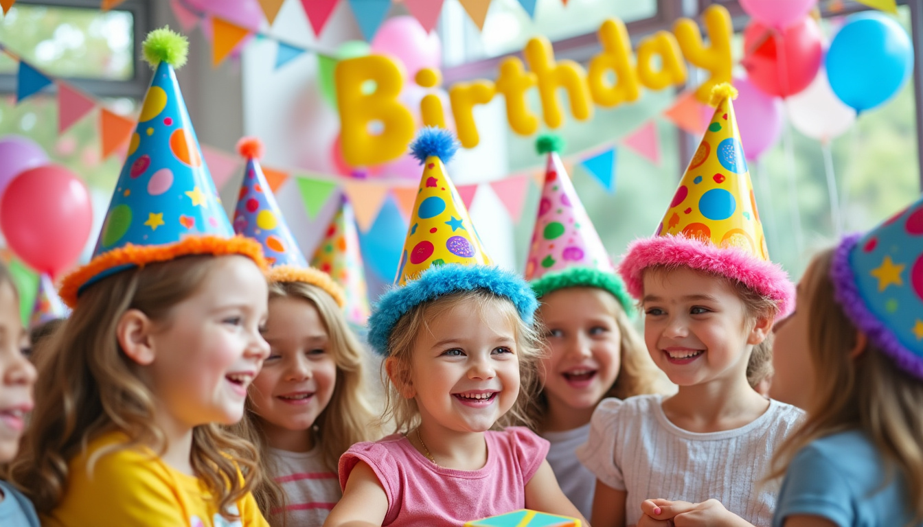 découvrez comment personnaliser des chapeaux d’anniversaire pointus pour enfants et rendez la fête de votre enfant unique et mémorable grâce à des idées créatives et originales !