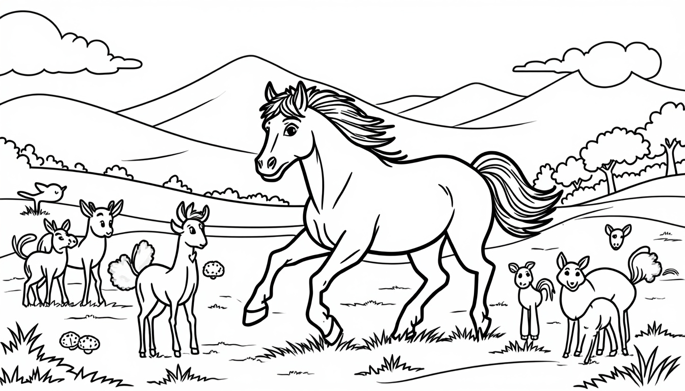 découvrez pourquoi le coloriage de spirit offre une activité relaxante et créative, idéale pour se détendre et stimuler l'imagination aussi bien chez les enfants que chez les adultes.