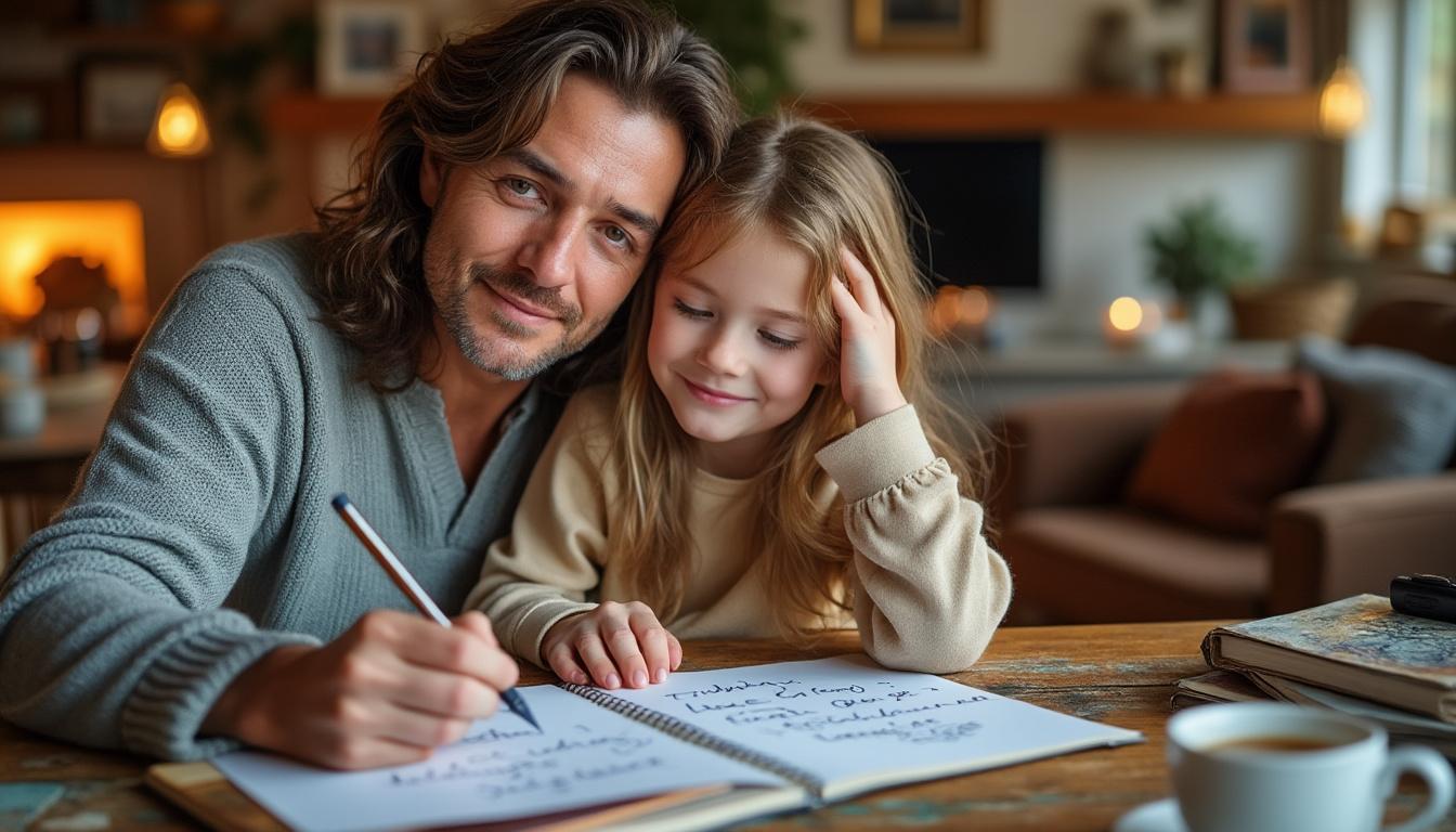 découvrez comment écrire des phrases d'amour touchantes pour vos enfants et exprimer vos sentiments avec tendresse. conseils et idées pour renforcer le lien affectif au quotidien.