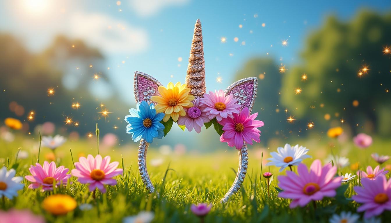 découvrez comment le bandeau licorne à paillettes est devenu un accessoire incontournable, symbole de magie et de créativité, qui illumine le monde de la mode et libère l’imagination de chacun.
