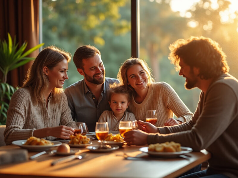 Le rôle des traditions dans le partage d’un moment en famille