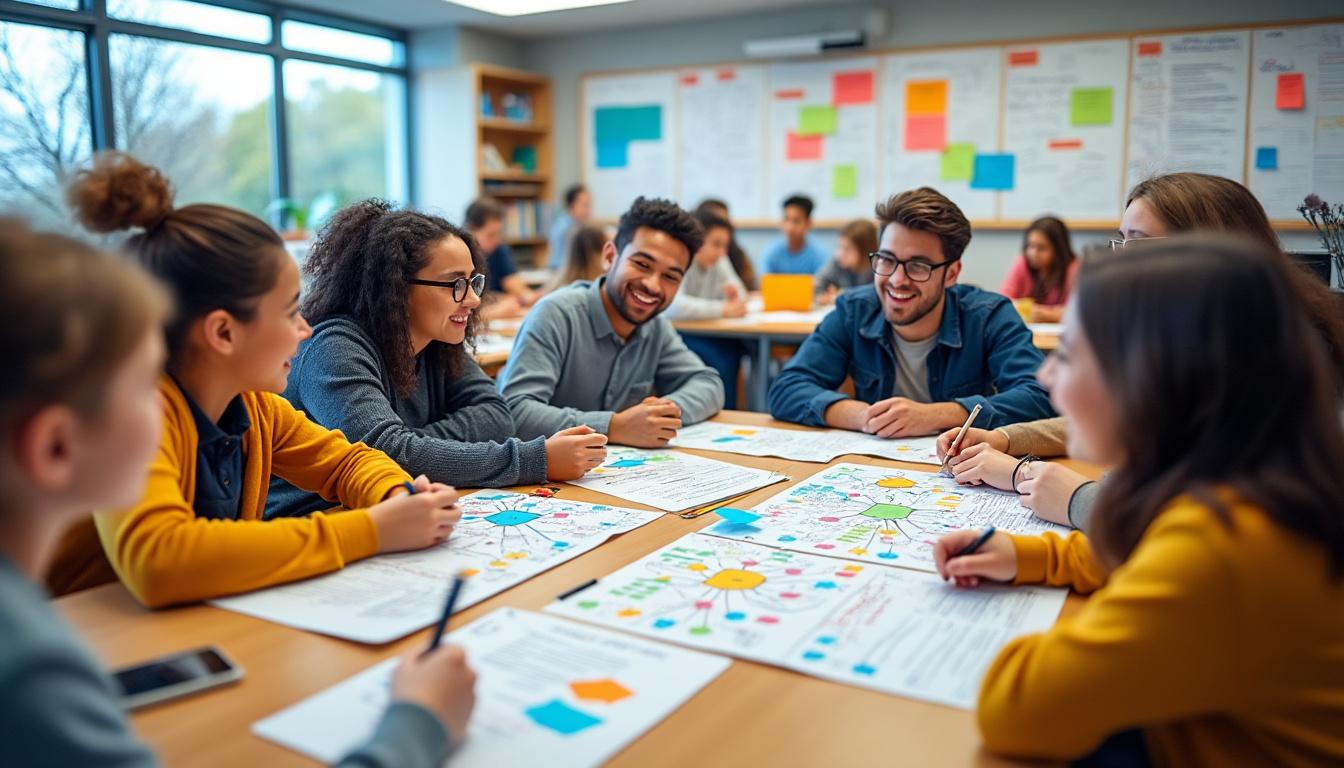 découvrez comment la carte mentale facilite l'apprentissage de l'imparfait et du passé simple chez les étudiants. visualisez facilement les différences, les usages et améliorez votre compréhension du français grâce à cet outil efficace.