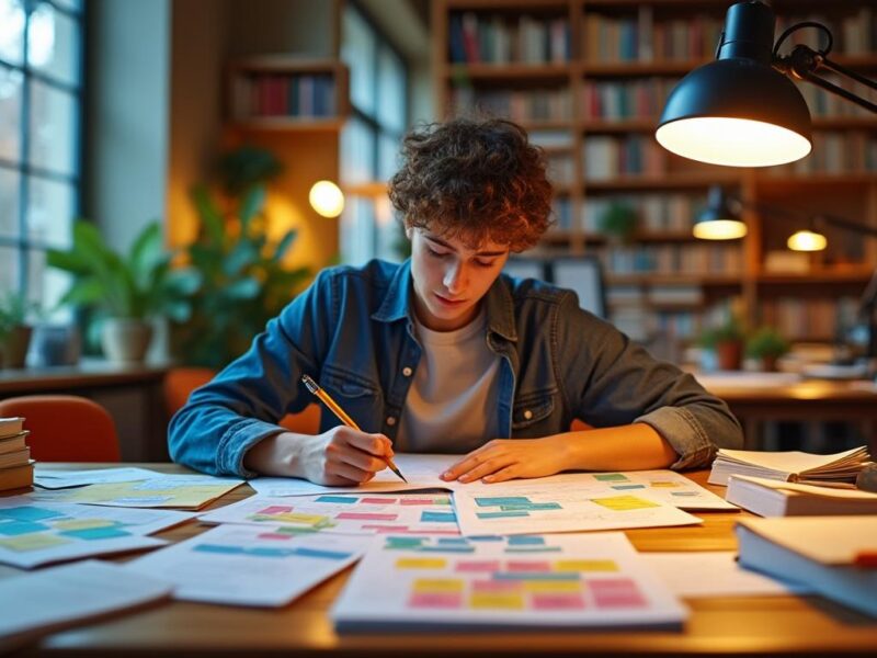 Les avantages de la carte mentale : imparfait et passé simple pour les étudiants