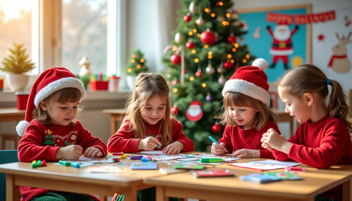 découvrez des activités de bricolage de noël adaptées à la grande section de maternelle, alliant plaisir et apprentissage pour développer la créativité et les compétences des enfants.