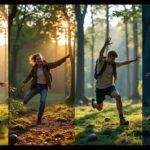 Comment organiser des jeux dans la foret qui séduiront tous les participants