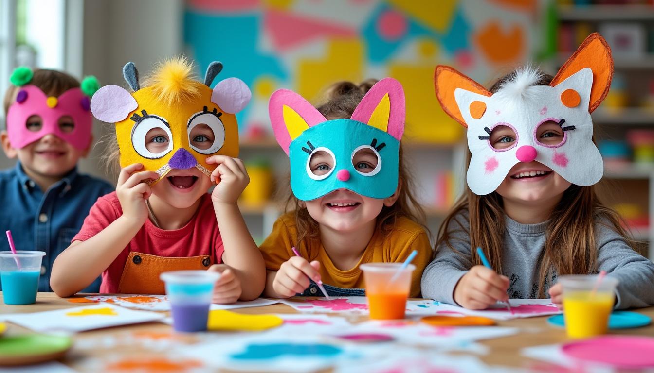 découvrez comment créer des masques rigolos avec des matériaux simples et des techniques adaptées à tous les âges. amusez-vous en famille ou entre amis en laissant libre cours à votre créativité !