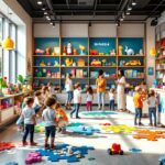 Les dernières tendances dans une boutique de puzzles 3D pour enfants