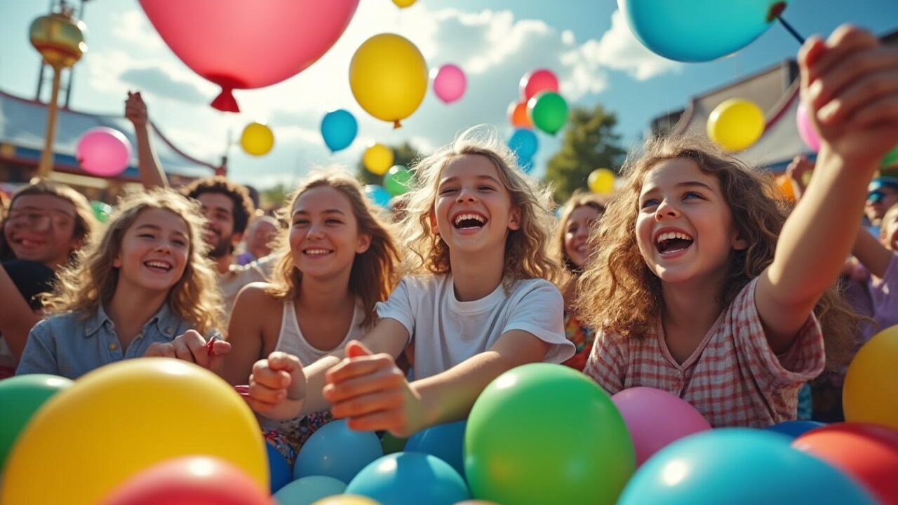 découvrez des jeux amusants avec ballons de baudruche qui feront rire petits et grands, parfaits pour animer vos fêtes et moments en famille.