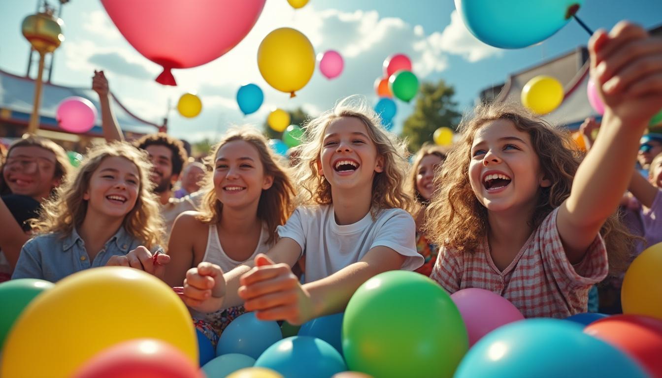 découvrez des jeux amusants avec ballons de baudruche qui feront rire petits et grands, parfaits pour animer vos fêtes et moments en famille.