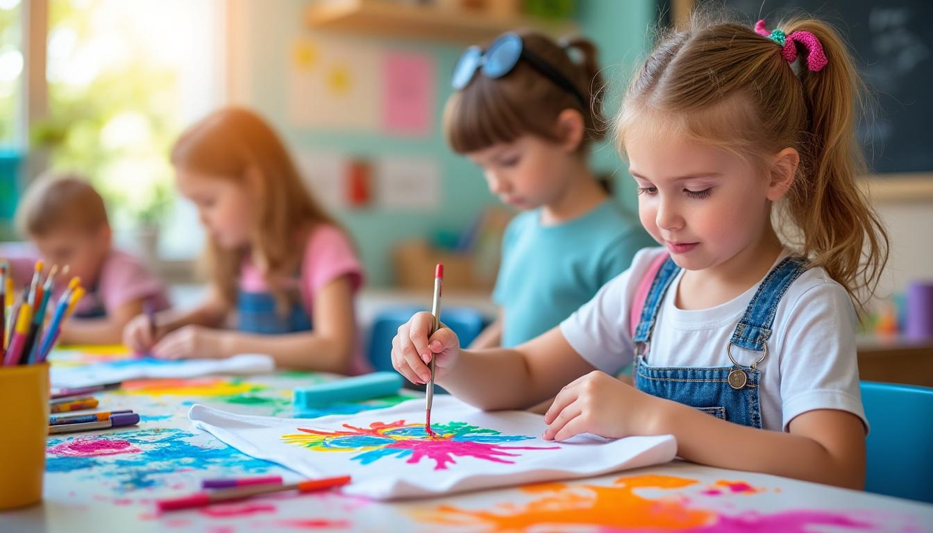 découvrez comment la customisation de t-shirts pour enfants stimule leur créativité et contribue à leur développement artistique de manière ludique et éducative.