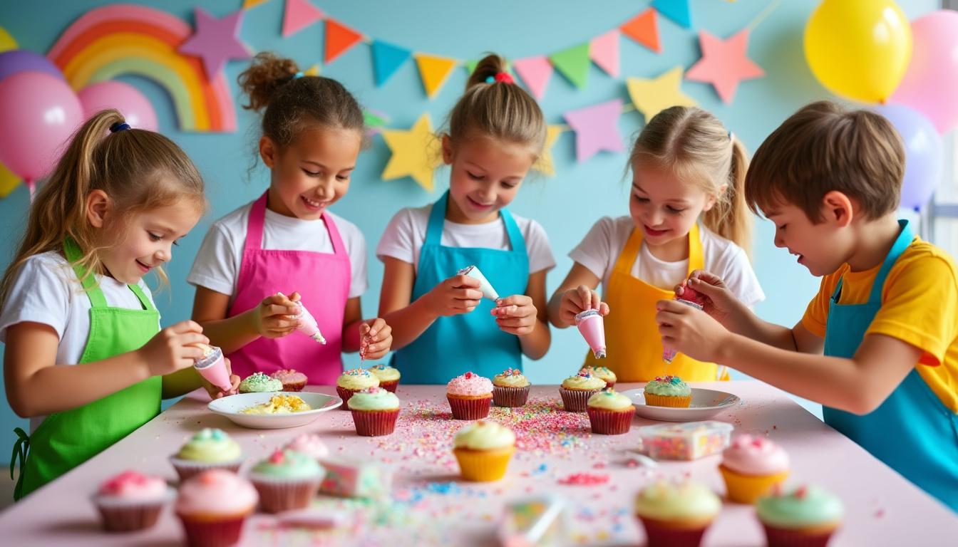 découvrez comment la décoration de cupcakes maison peut rendre vos fêtes pour enfants encore plus magiques et mémorables grâce à des créations gourmandes et personnalisées.