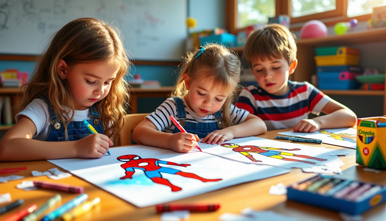 téléchargez et imprimez gratuitement le guide ultime des coloriages de spidey et ses amis. des dessins amusants et faciles à colorier pour tous les fans de spider-man !