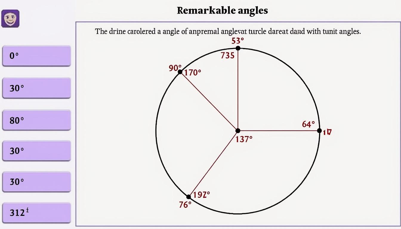 découvrez les secrets fascinants de la trigonométrie liés au cercle et maîtrisez les concepts essentiels grâce à des explications claires et pratiques.