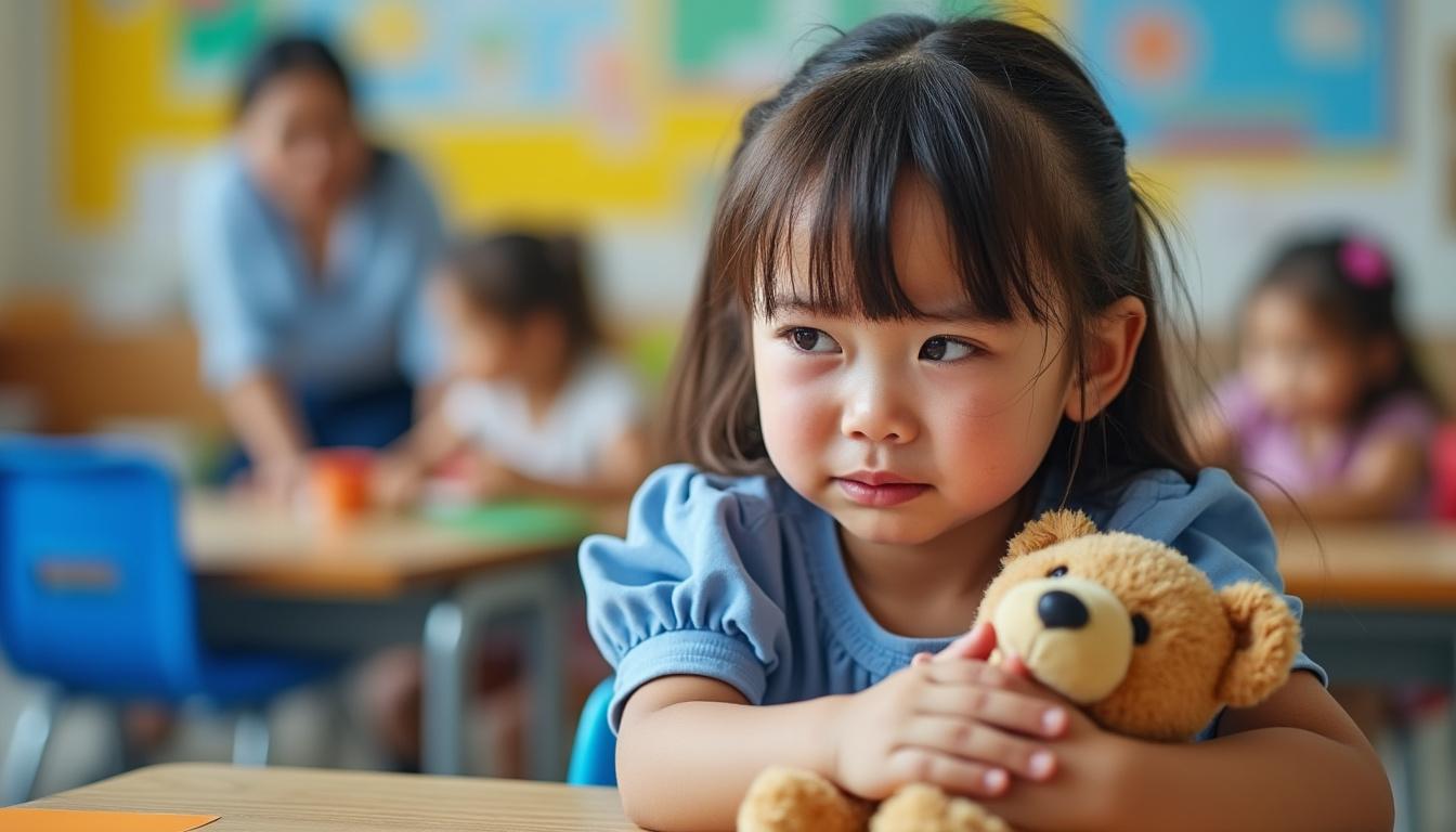découvrez les signes révélateurs de l'angoisse de séparation chez les enfants de 3 ans à l'école et apprenez comment les accompagner pour un mieux-être.