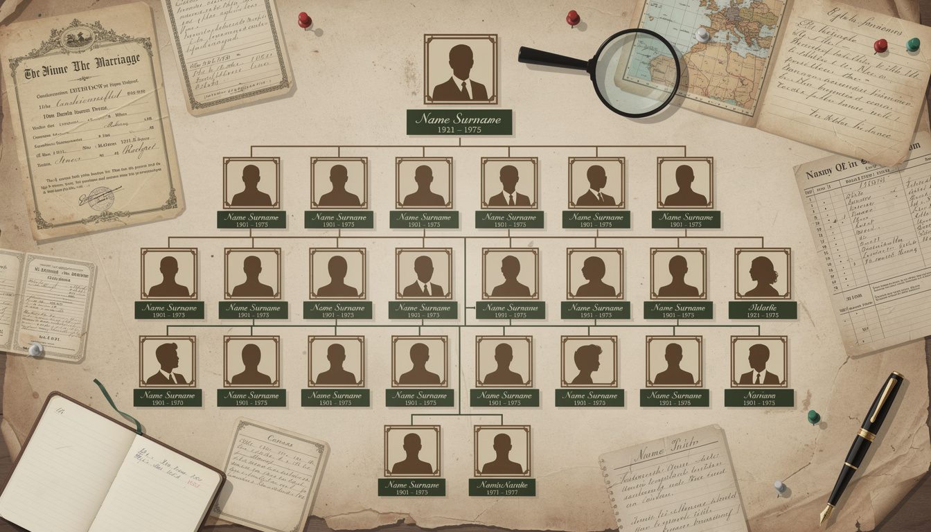 découvrez l'origine et les secrets cachés de votre nom de famille grâce à la généalogie, une plongée passionnante dans votre histoire ancestrale.