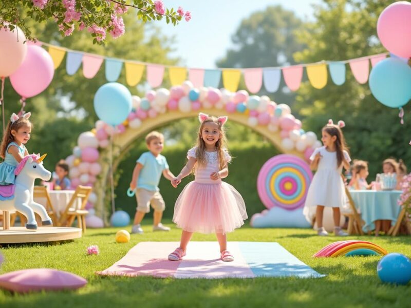 Top 5 des jeux pour animer votre fête pour enfants sur le thème licorne