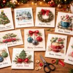 10 idées de carte de Noël facile à faire fait main pour un Noël créatif et personnalisé