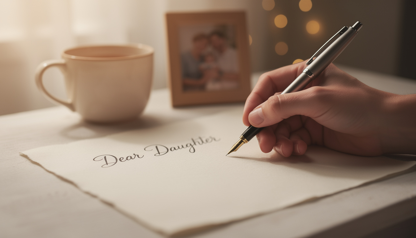 découvrez comment écrire une lettre de fierté sincère pour votre fille en 5 étapes simples, pour lui transmettre tout votre amour et votre fierté.