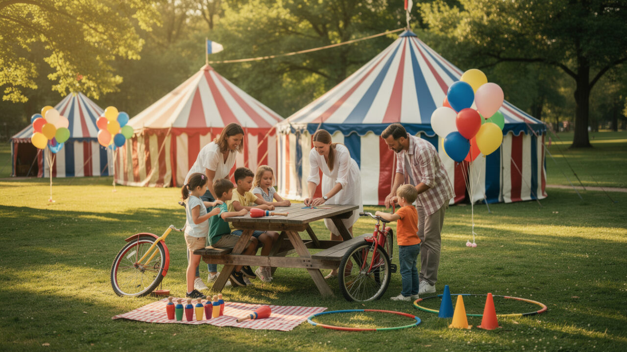 découvrez comment choisir le lieu idéal pour organiser une fête d'enfants sur le thème du cirque, en tenant compte de l'espace, de la sécurité et des animations pour une journée inoubliable.