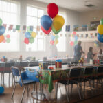 Comment décorer une fête pour enfants dans une salle municipale pour impressionner vos invités