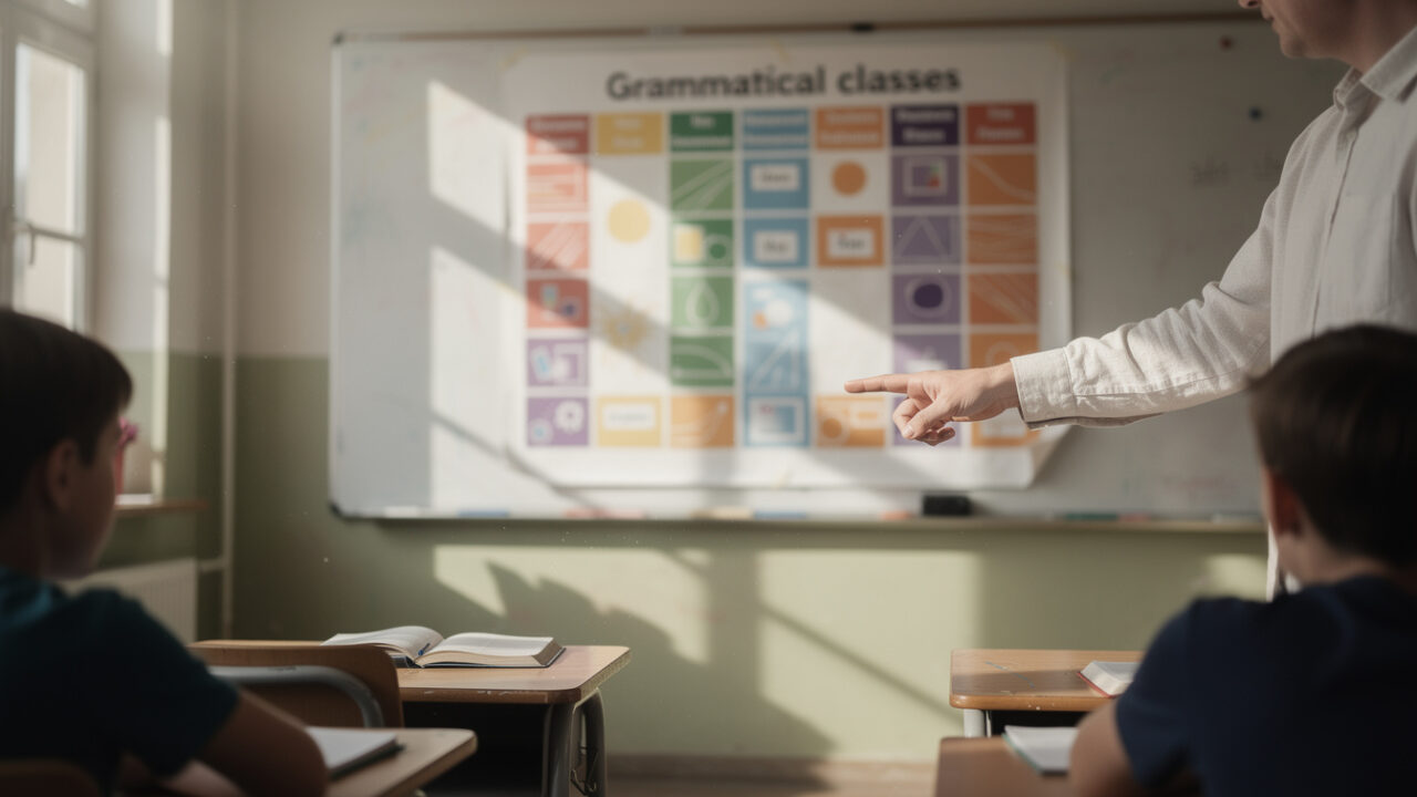 découvrez le tableau des classes grammaticales, un outil essentiel pour les professeurs de langue afin de faciliter l'enseignement et la compréhension des différentes catégories grammaticales.