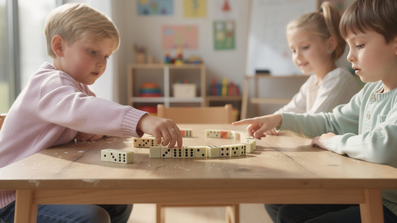 découvrez comment le domino des nombres aide les enfants à développer leurs compétences en mathématiques tout en s'amusant, favorisant l'apprentissage ludique et efficace.