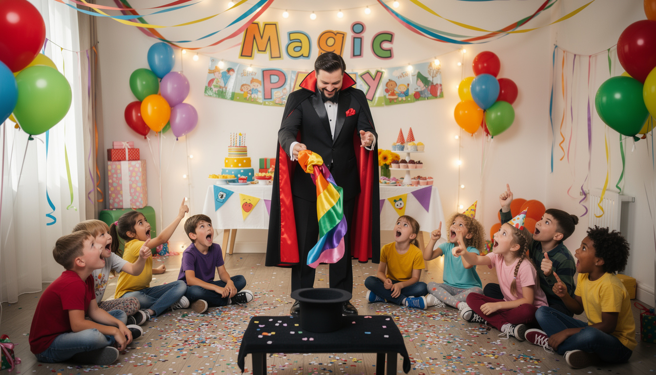 découvrez les meilleures activités pour organiser une fête d'enfants magique et réussie avec un magicien. jeux, spectacles et astuces pour émerveiller petits et grands.